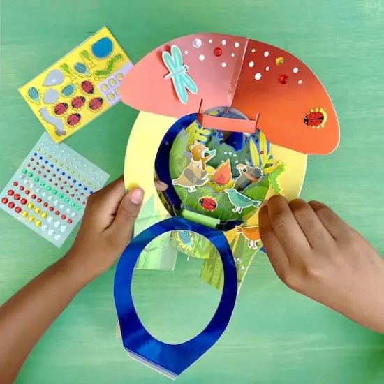 Bright Stripes Lantern Lands Forest Festival Light Up Activity Kit {6}