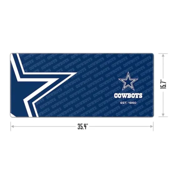 Logo Series Desk Pad Dallas Cowboys {4}