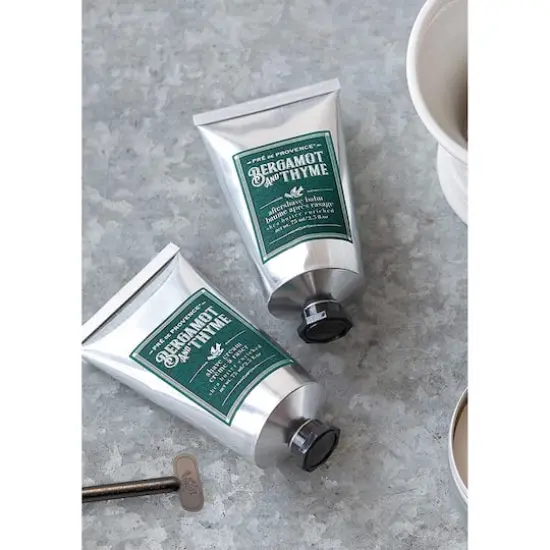 European Soaps Bergamot & Thyme Men's After-Shave Balm with Shea, 75mL {3}