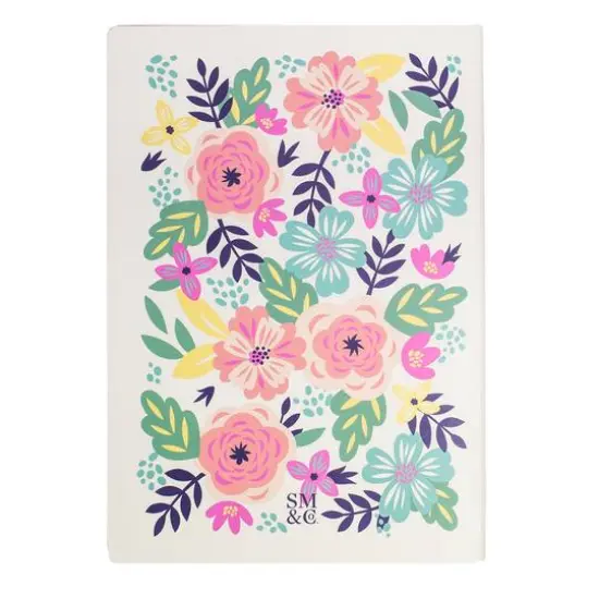 Steel Mill & Co.&reg; Mint Floral Stitch Notebook Set {3}