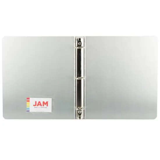 JAM Paper 2" x 3.5" Clear Self-Adhesive Business Card Holders {7}