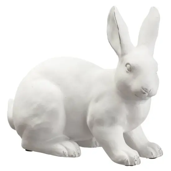 10" White Bunny {1}
