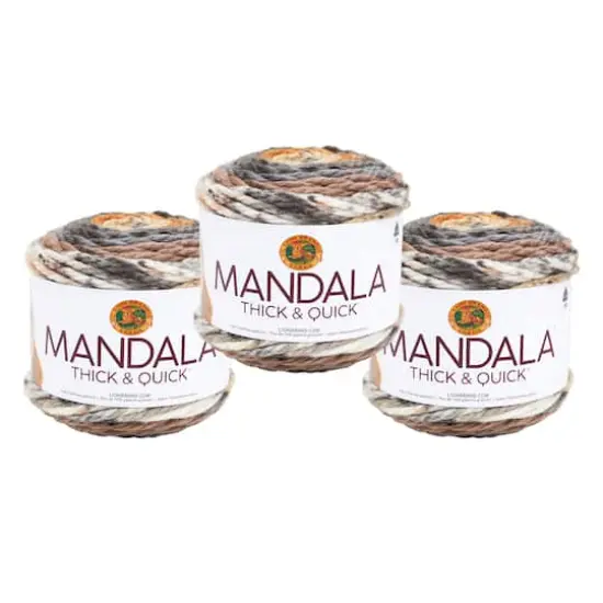 3 Pack Lion Brand&reg; Mandala&reg; Thick & Quick Yarn Stairwell {1}