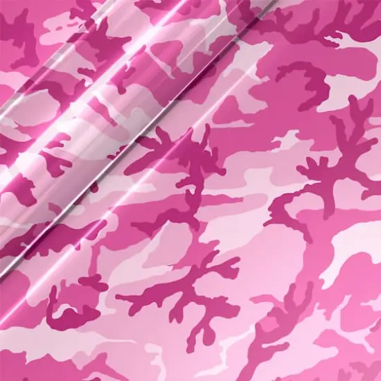 Siser&reg; EasyPatterns&reg; Plus Camo Heat Transfer Vinyl, 36" Camo Pink {1}