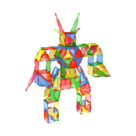 Techno Tiles - Super Building Set: Primary Colors: 400+ Pcs {3}