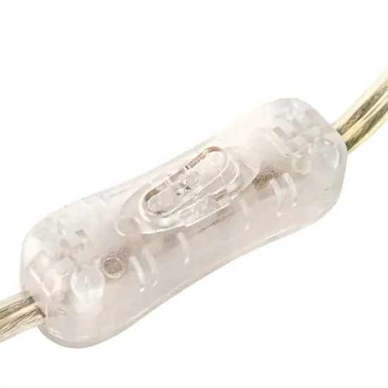 Hello Honey&reg; 15" Green & White Ceramic Table Lamp {6}