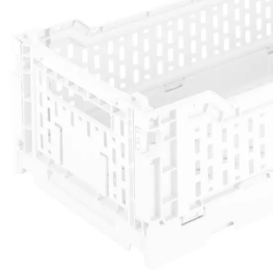 Simplify Collapsible Storage Crate White {7}