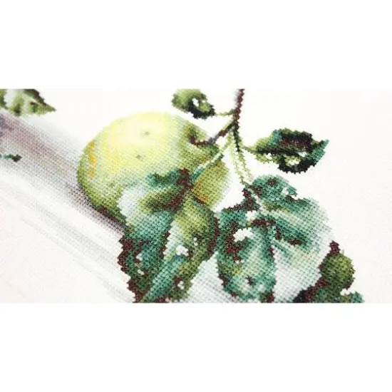Luca-s Still Life With Apples Counted Cross Stitch Kit {6}