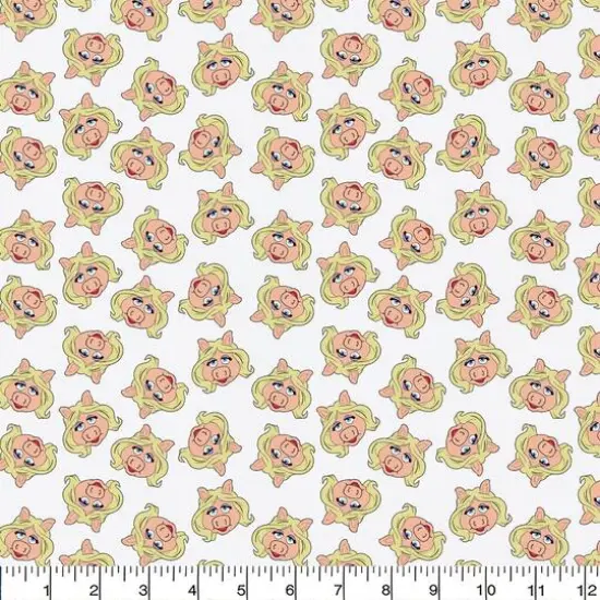 Camelot Fabrics The Muppets Miss Piggy Cotton Precut Fabric Bundle {3}