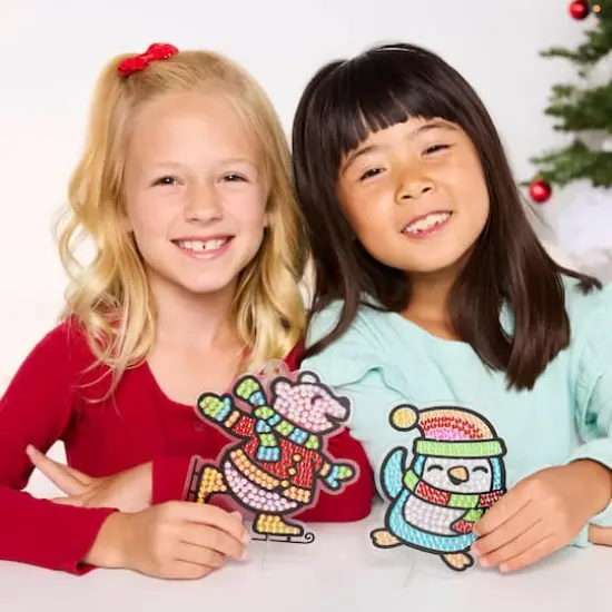 Creativity for Kids&reg; Big Gem Diamond Painting Holiday {8}