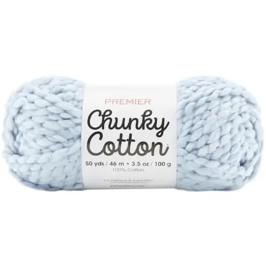 Premier&reg; Chunky Cotton&trade; Yarn Sky Blue {1}