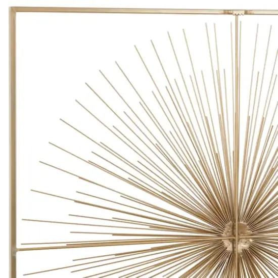 CosmoLiving by Cosmopolitan Gold Iron Modern Wall D&eacute;cor {6}