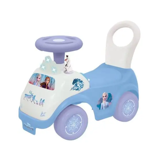 Kiddieland Frozen 2 Magical Lights and Sounds Snow Globe Ride-On {1}