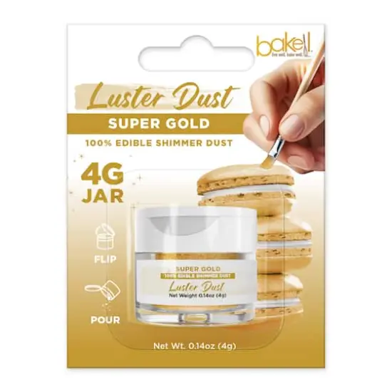 Bakell&reg; Edible Luster Dust Super Gold {1}