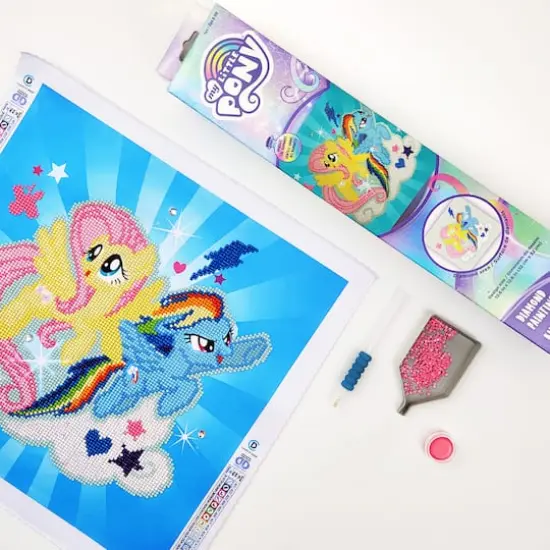 Camelot® Dots Fluttershy & Rainbow Dash Diamond Painting Kit {5}