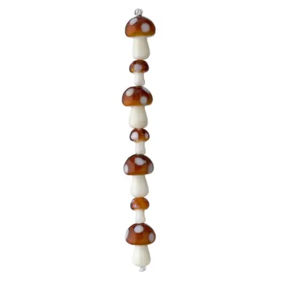 Mushroom Glass Beads by Bead Landing&trade; {4}