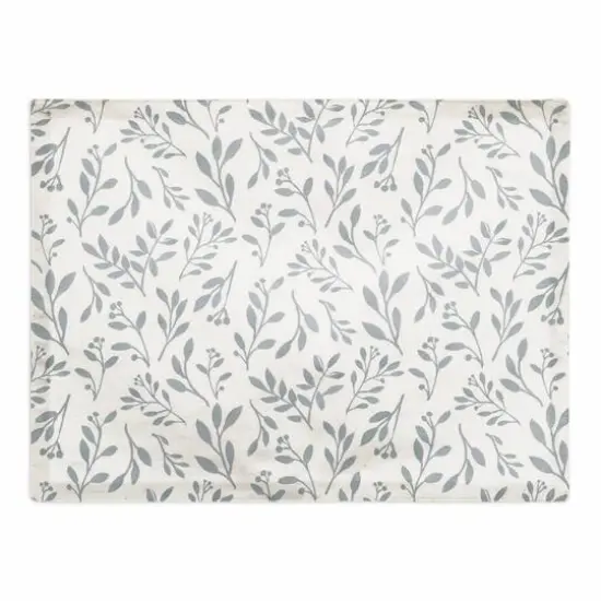 Delicate Floral Placemat Blue and White {1}