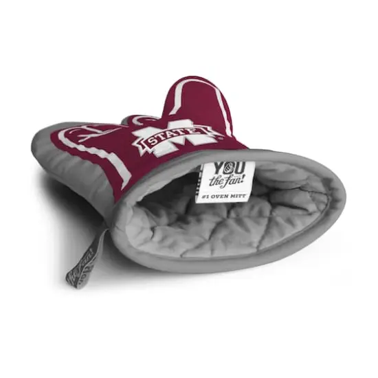 Quilted No.1 Oven Mitt Mississippi State Bulldogs {5}