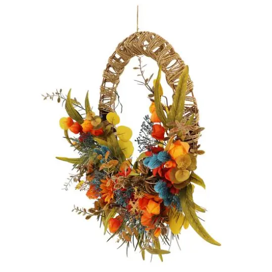24" Designer Premium Floral Sunflower Mix Wreath by Ashland&reg; {4}