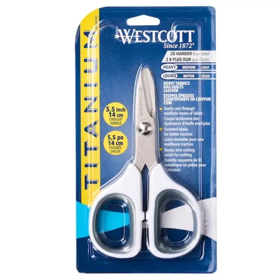 Westcott&reg; Heavy-Duty Crafting & Quilting Scissors {4}