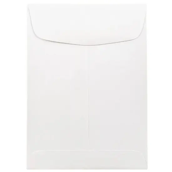 JAM Paper 5.5" x 7.5" White Open End Catalog Envelopes {1}