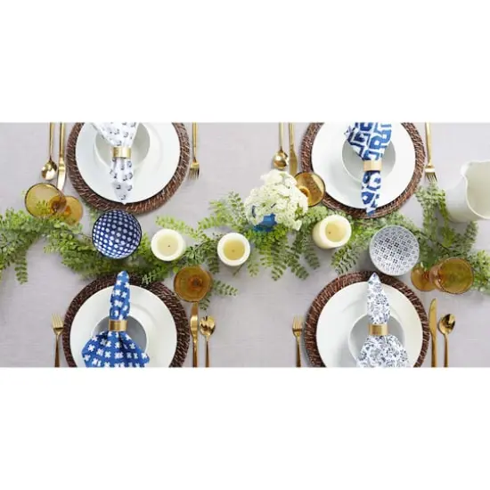 DII&reg; Assorted Indigo Prints Napkin, 4ct. {10}