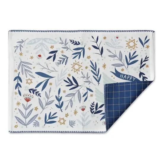 DII&reg; Hanukkah Dove Printed Placemats, 4ct. {6}