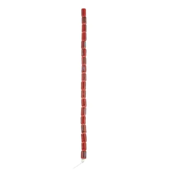 Red Tube Ceramic Beads, 9.8mm by Bead Landing&trade; {4}