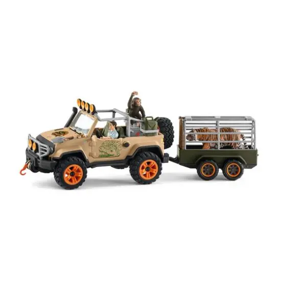 Schleich Wild Life 4x4 Vehicle with Winch {4}