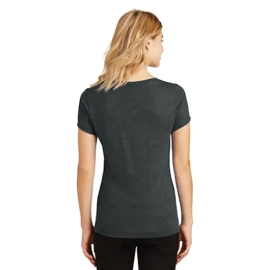 District&reg; Women's Perfect Tri&reg; V-Neck T-Shirt Black Frost {6}