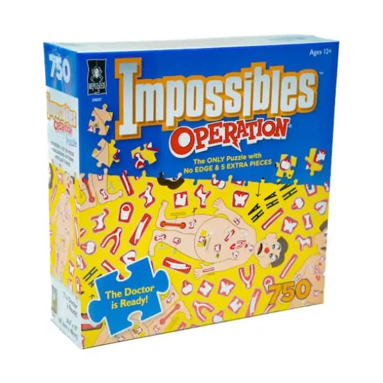 Impossibles Puzzle - Hasbro Operation: 750 Pcs {1}