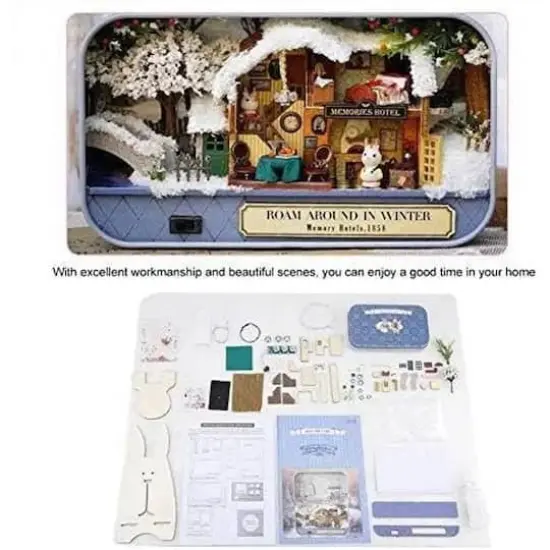 Wizardi Miniature Roombox: Roam Around in Winter {9}