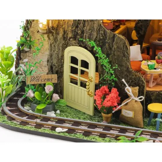 Sparkly Selections Secret Forest House DIY Miniature Kit {4}