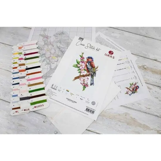Luca-s Chaffinch Bird Counted Cross Stitch Kit {5}