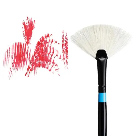 Princeton&trade; Aspen&trade; Synthetic Long Handle Fan Brush {4}