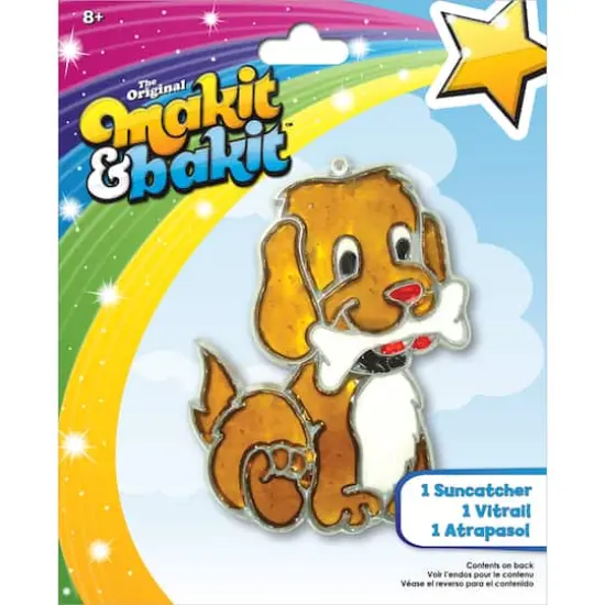 Makit & Bakit&trade; Dog with Bone Suncatcher Kit {1}