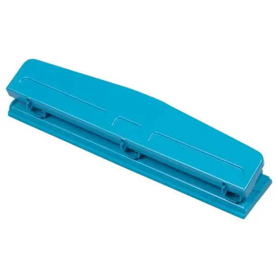 JAM Paper Metal 3-Hole Punch Blue {2}