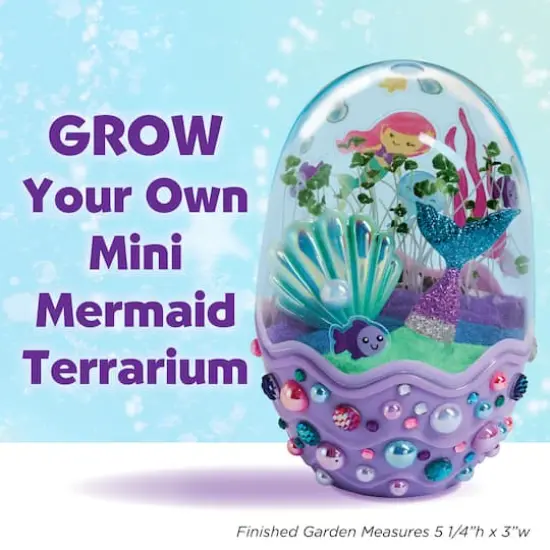 Creativity for Kids&reg; Mini Garden Mermaid {5}