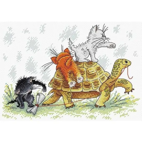 MP Studia Moving Forward Cross Stitch Kit {3}