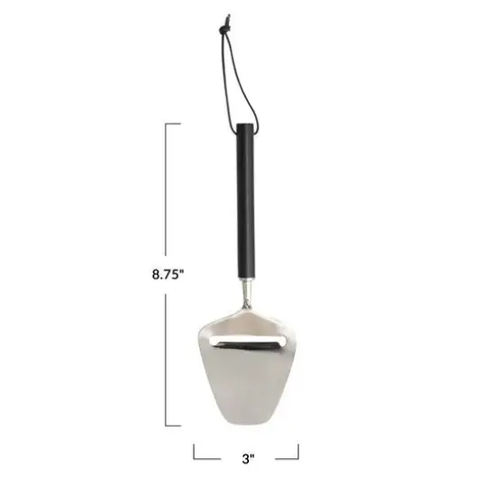 Hello Honey® Stainless Steel Cheese Slicer with Wood Handle {6}