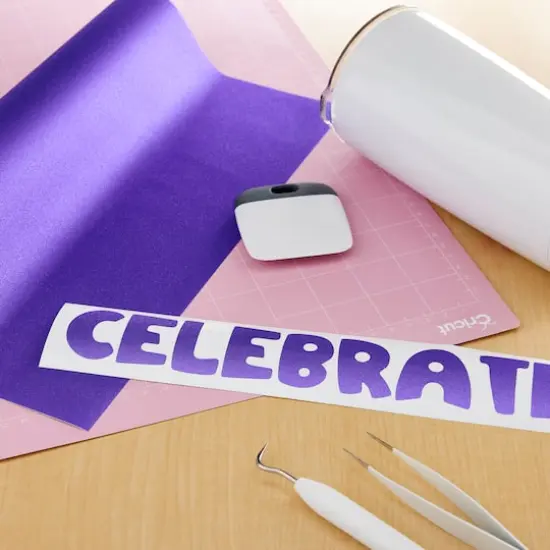 Cricut&reg; Premium Vinyl&trade; Shimmer, 12" x 48" Purple {3}