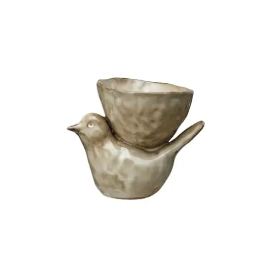 Hello Honey 6.5" Avian Stoneware Bowl {3}