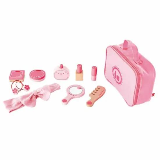 Hape Beauty Belongings Wooden Cosmetics Kit {1}