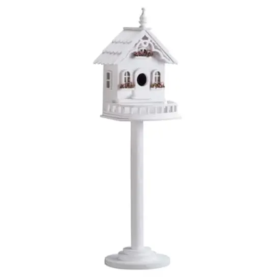 29.25" Freestanding Elegant Victorian Birdhouse {1}