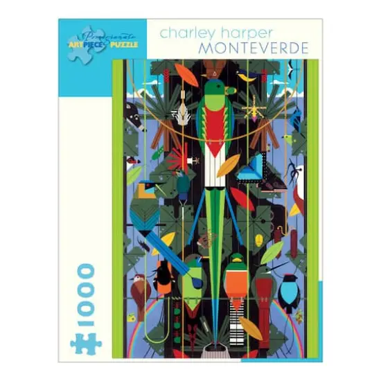 Charley Harper Monteverde 1000 Piece Puzzle {1}