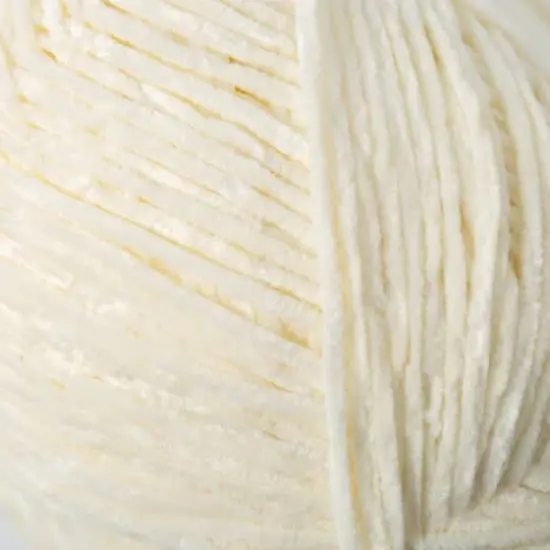 Skinny Chenille&trade; Yarn by Loops & Threads&reg; Polar Bear {4}