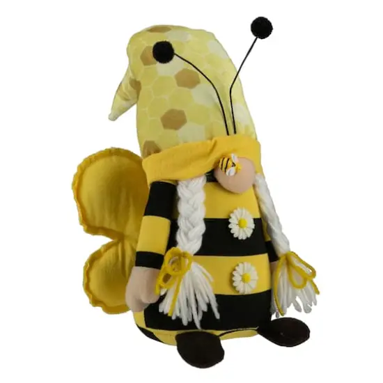 17" Black & Yellow Bumblebee Girl Springtime Gnome {5}