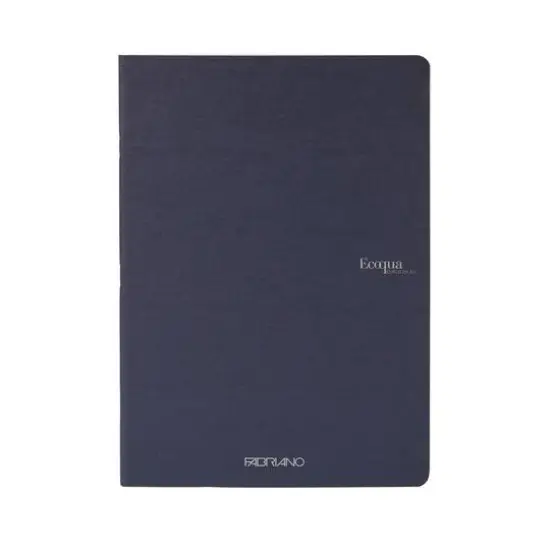 Fabriano&reg; EcoQua Staple Bound Notebook Navy {1}
