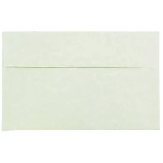 JAM Paper A10 Parchment Invitation Envelopes, 50ct. Green {1}