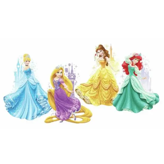 RoomMates Disney Princesses & Castles Peel & Stick Giant Wall Decals {1}